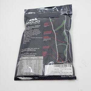 Mojo Stockings Thigh High Sleeves 20-30mmHg Size 5XL Beige New, sealed